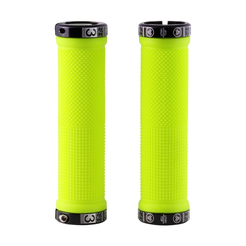 Grips SB3 KHEOPS Lock-On 129 mm Amarillo Flúor