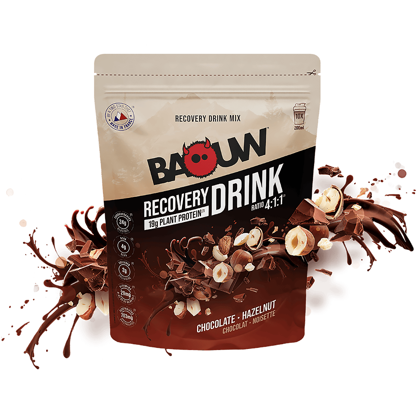 BAOUW RECOVERY Drink (500g) Chocolate Avellana