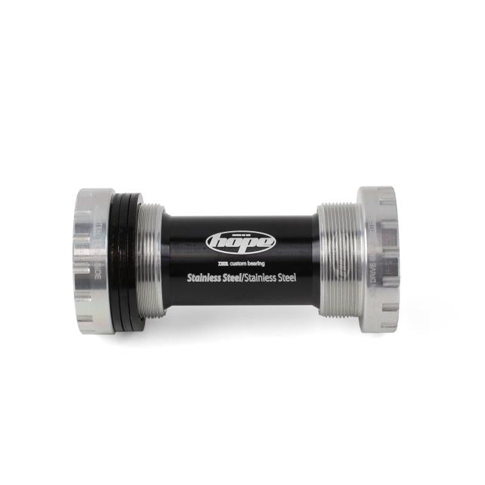 Platos y bielas HOPE 68/73 mm Eje 24 mm Plata Mate