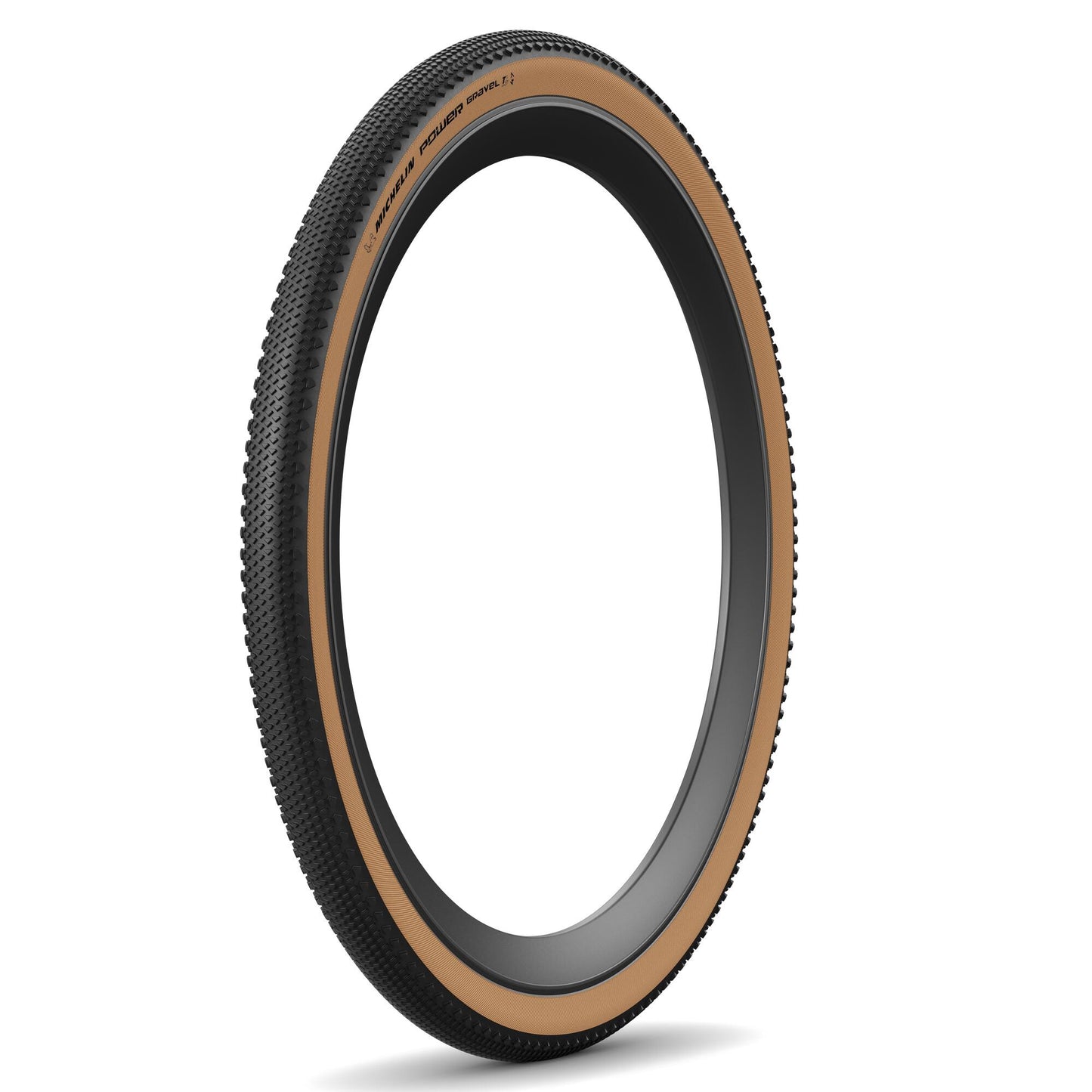 Neumático MICHELIN POWER GRAVEL Competition Line 700x40c Tubeless Ready Marrón
