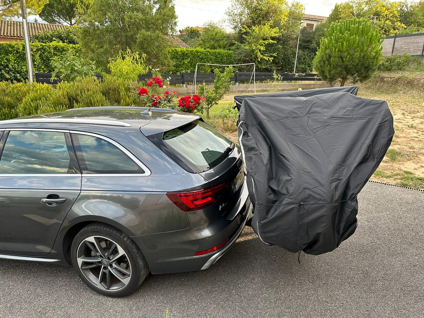 Funda protectora para portabicicletas BUDS CAR BIKE RACK AND RAIN COVER 2/3 Bikes