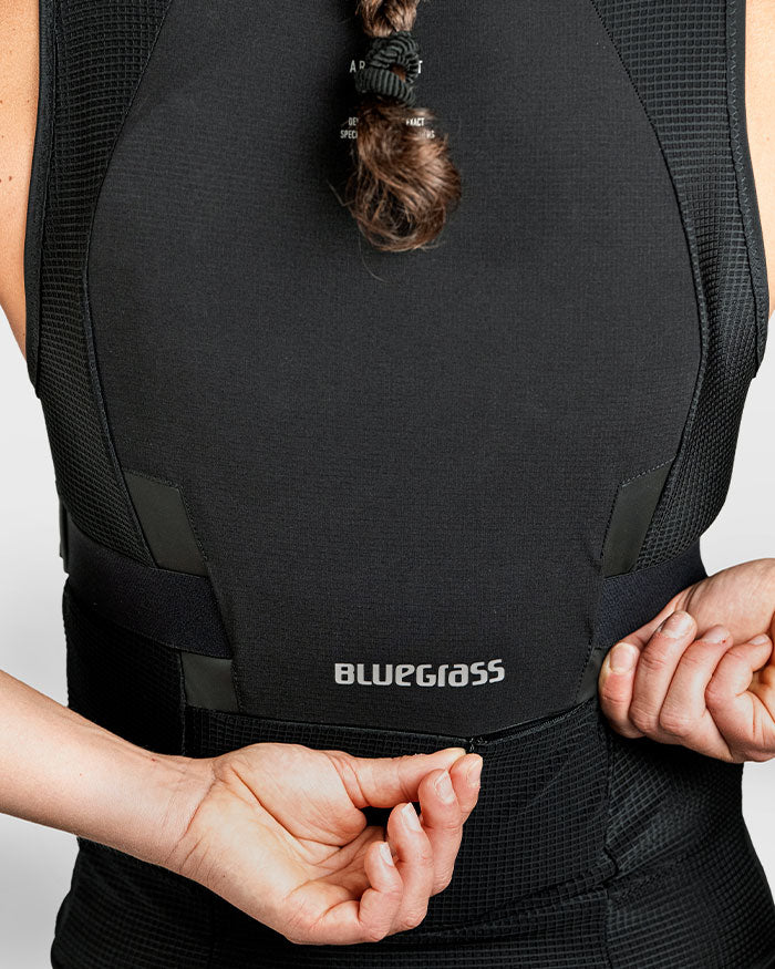 Chaleco de Protección BLUEGRASS ARTO Sin Mangas Negro