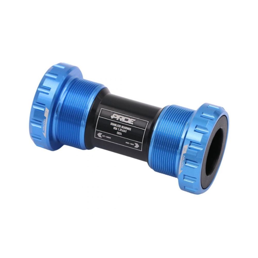 Pedalier PRIDE EB24 Stainless Azul