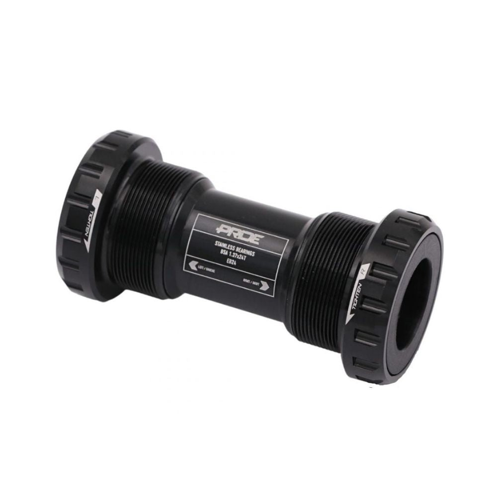 Pedalier PRIDE EB24 Stainless Negro