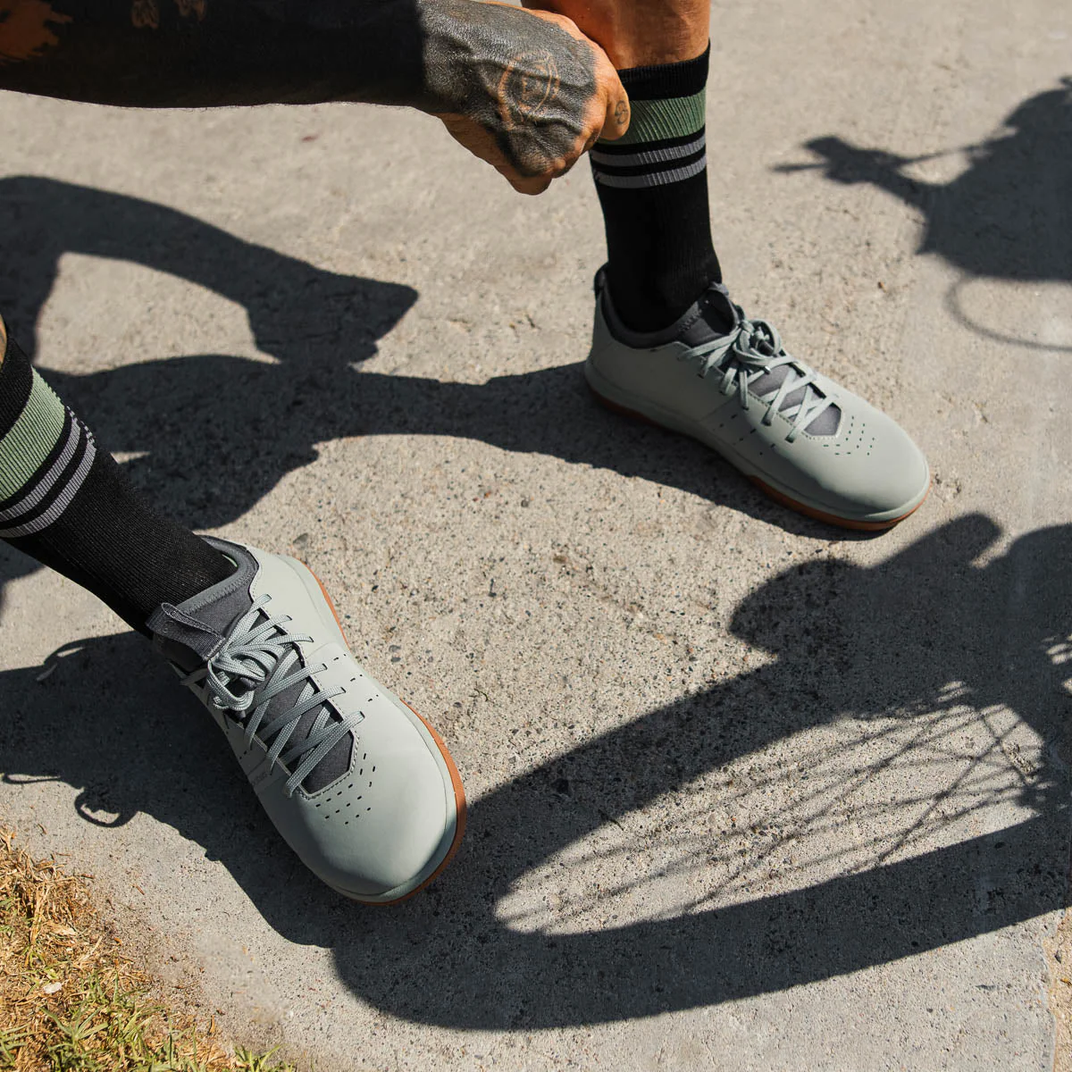 CRANKBROTHERS STAMP STREET FABIO WIBMER FLAT MTB Shoes Gris