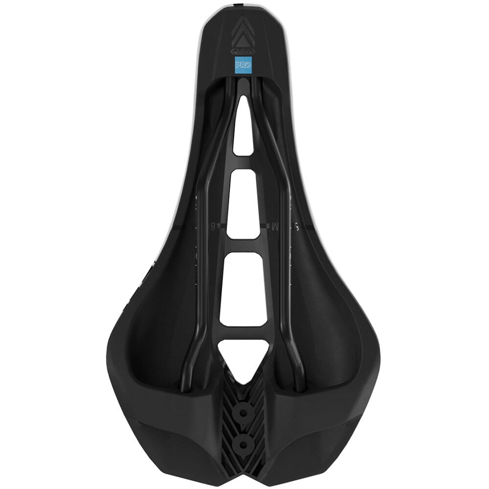 STEALTH PERFORMANCE Sillín PRO 142mm Blanco Raíles Acero Inoxidable