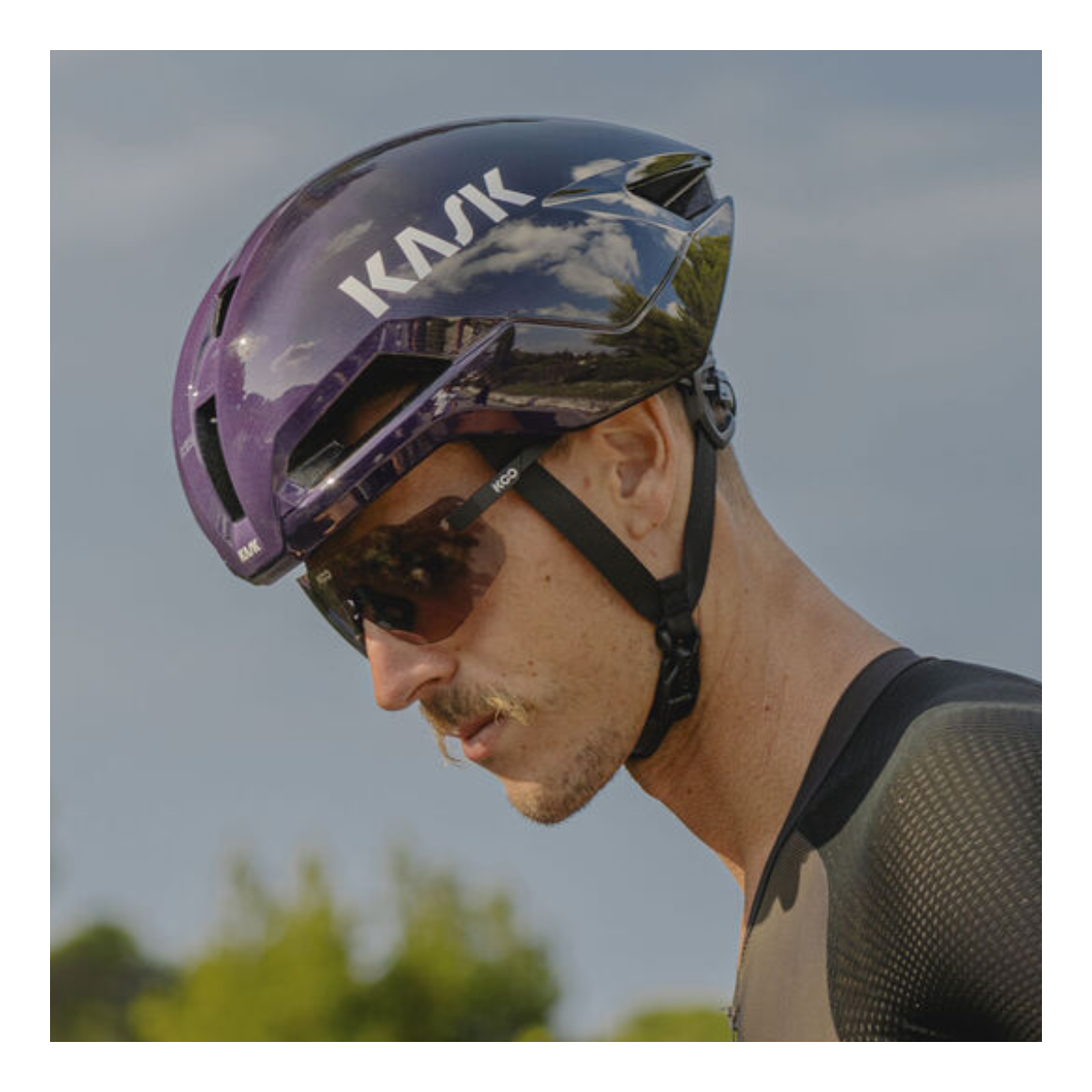 Casco de carretera KASK NIRVANA Ultra Violet