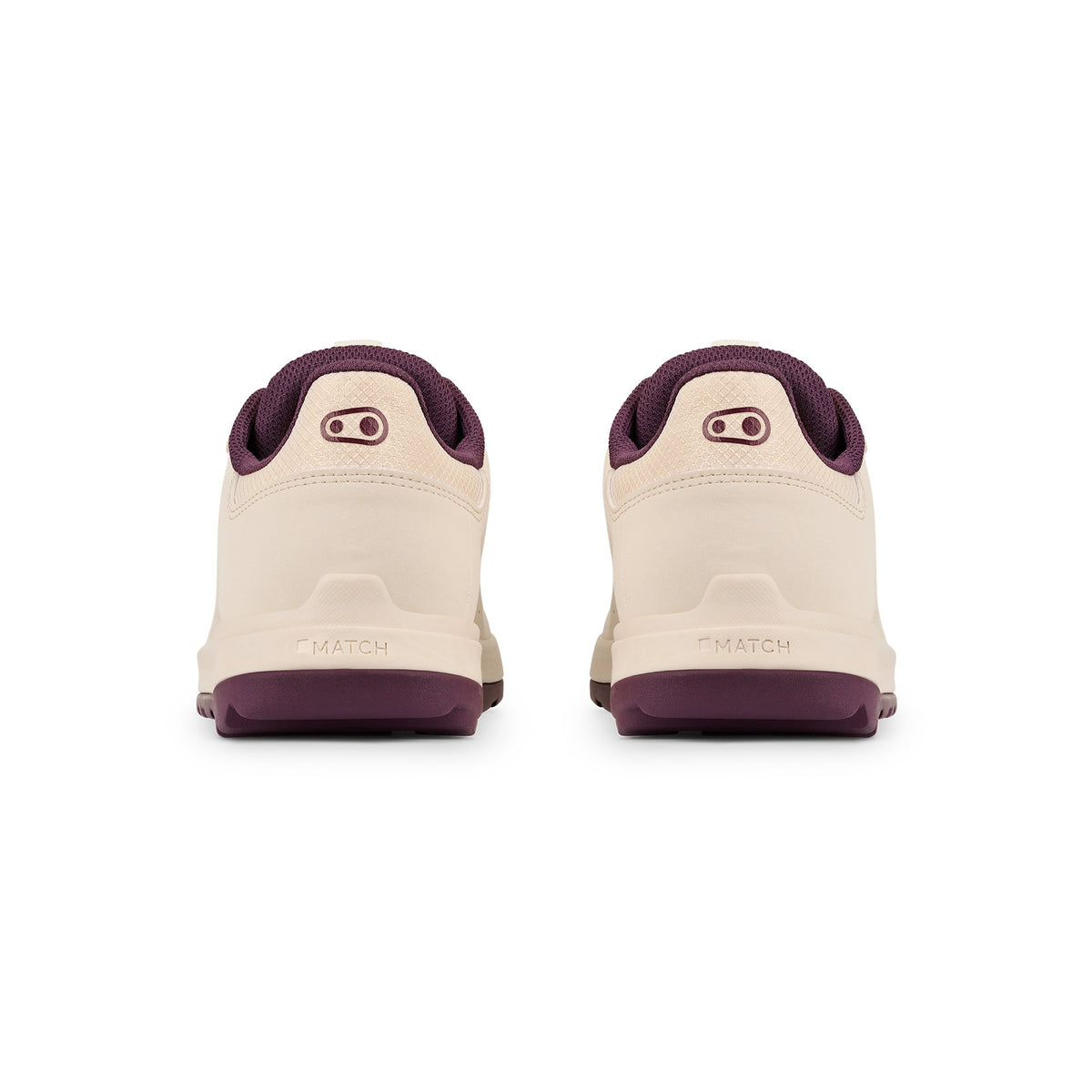 Zapatillas de MTB CRANKBROTHERS STAMP TRAIL LACE blanco/morado — vista trasera
