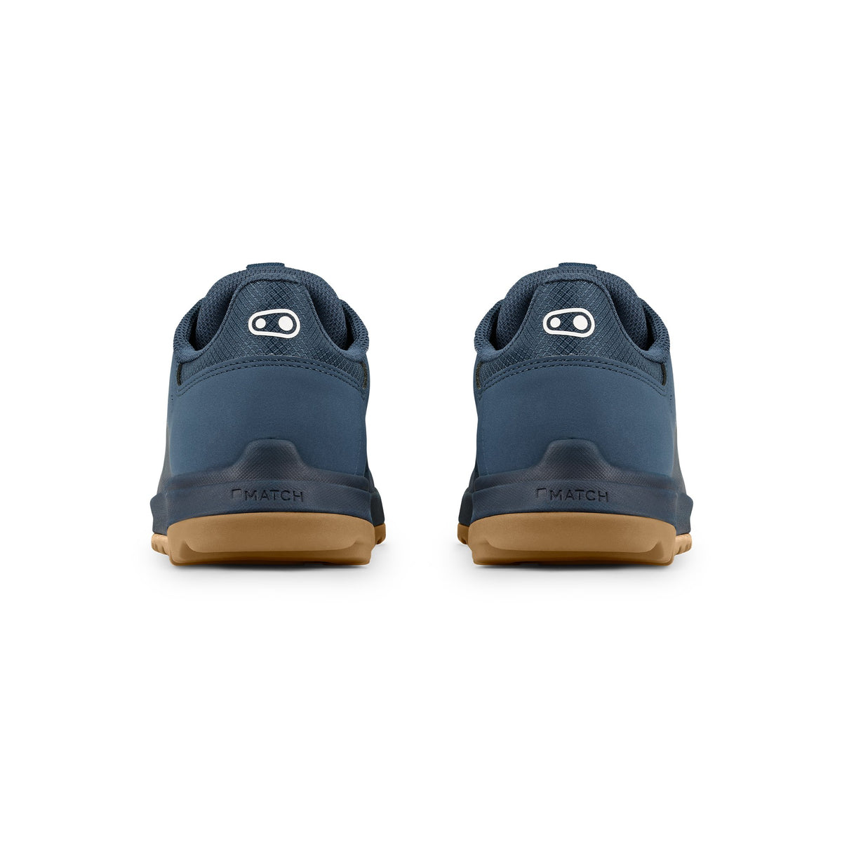 Zapatillas de MTB CRANKBROTHERS STAMP TRAIL LACE azul/goma — vista trasera