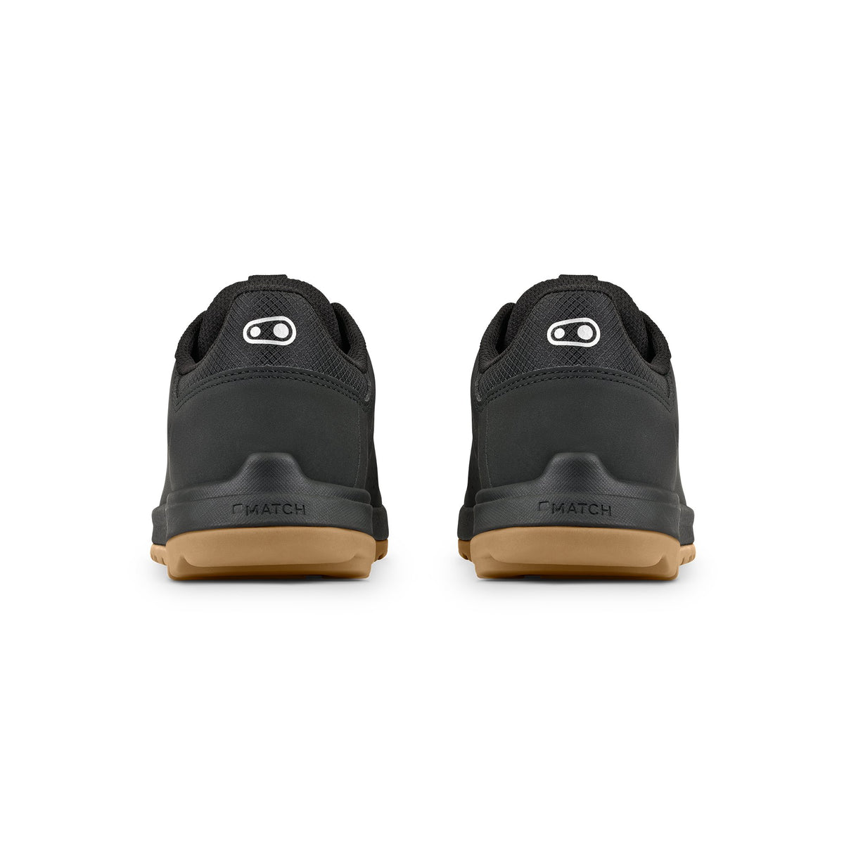 Zapatillas de MTB CRANKBROTHERS STAMP TRAIL LACE negro/goma — vista trasera