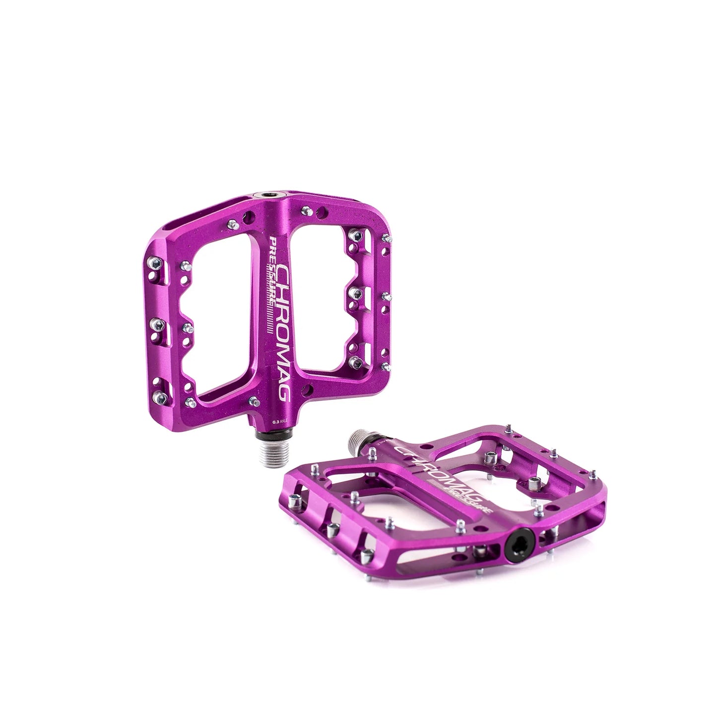 CHROMAG PRESSURE pedales planos Violeta