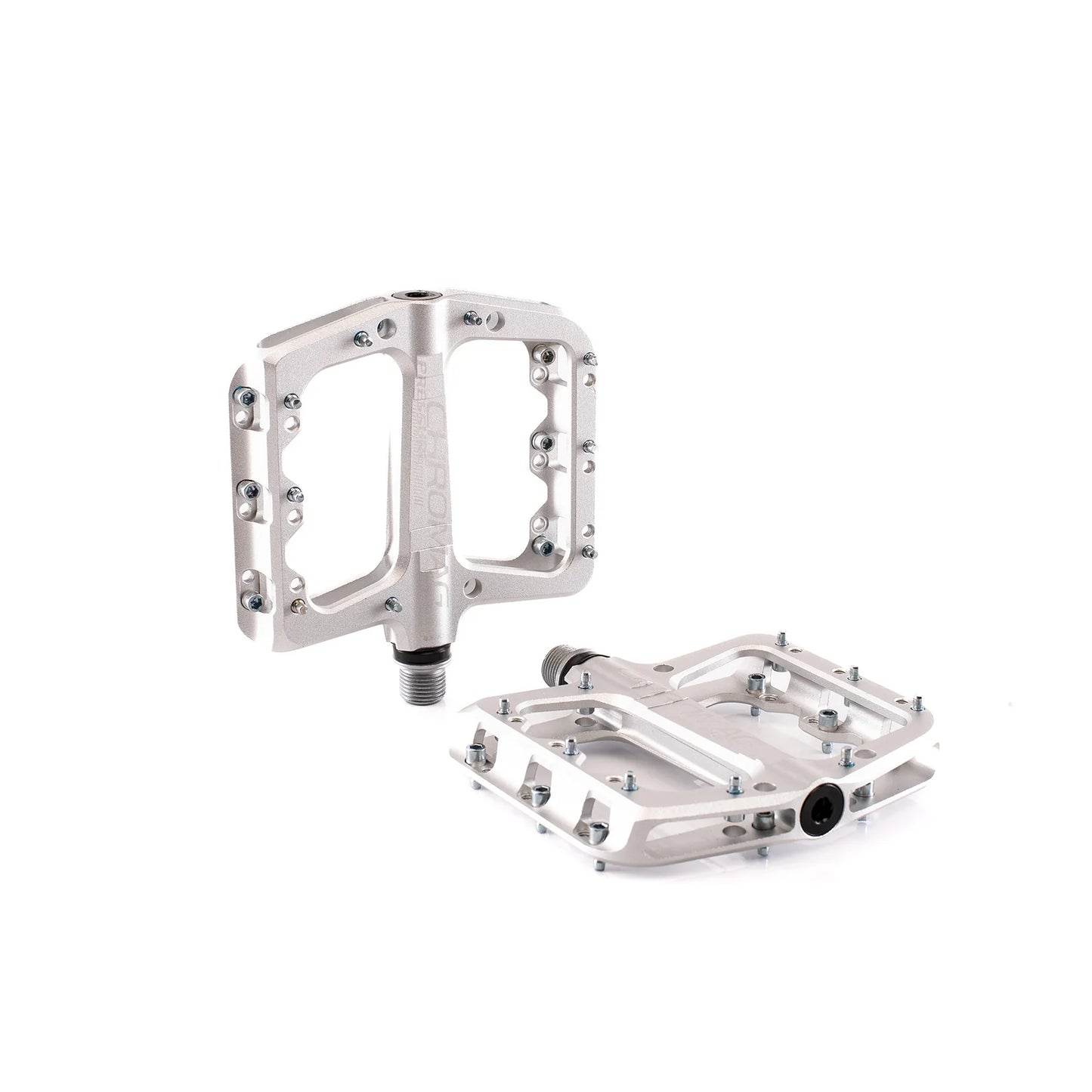 CHROMAG PRESSURE Pedales planos plateados