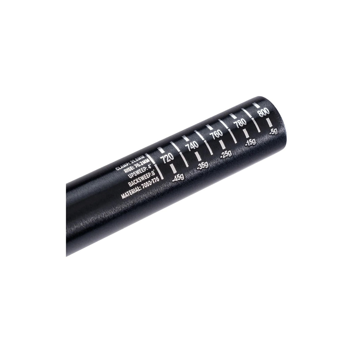 Manillar PROTAPER 810 A76 31.8 Pulido Negro Rise 3