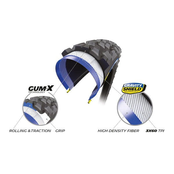 Neumático MICHELIN FORCE AM2 Competition Line 29x2.60 Tubeless Ready Blando
