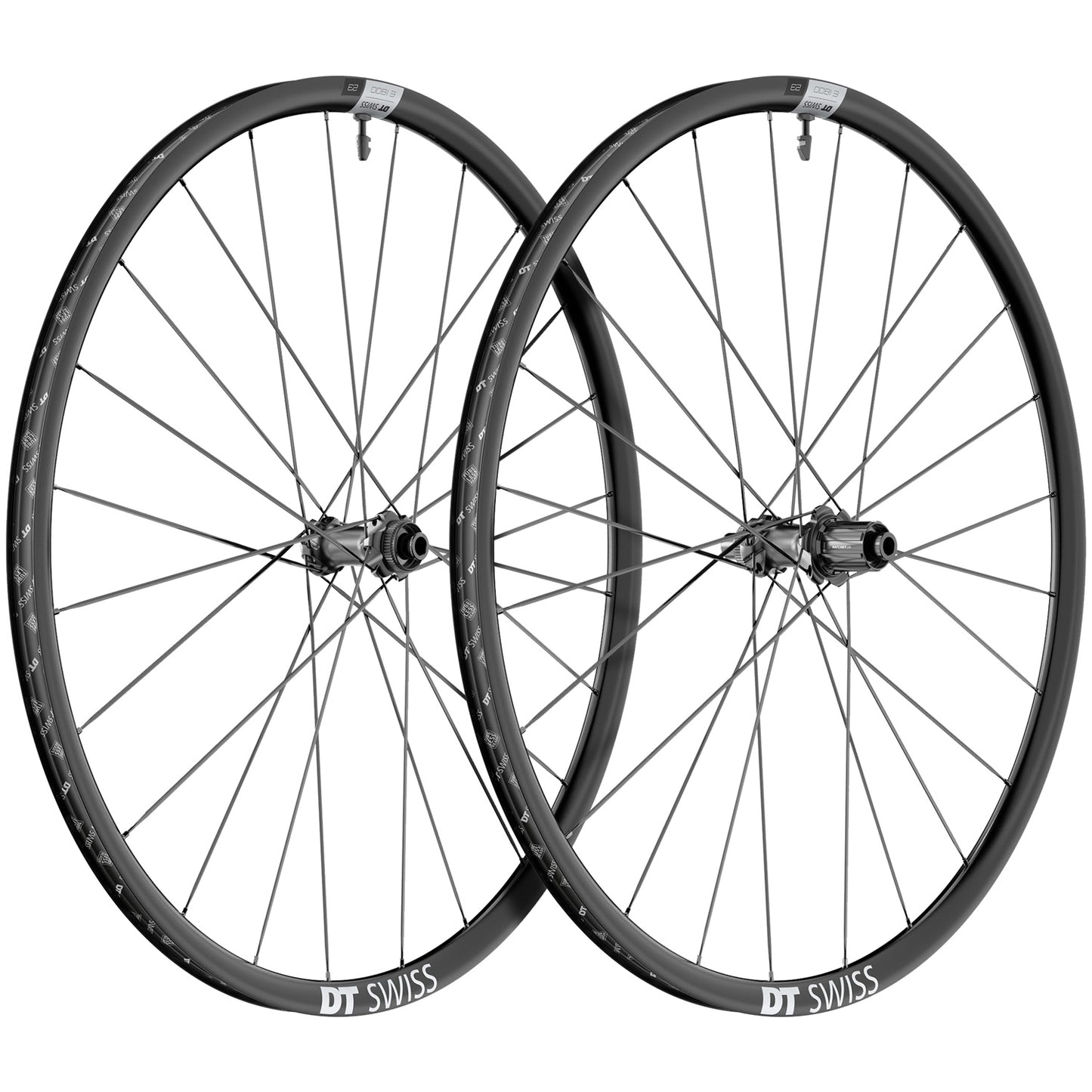 Par de ruedas DT SWISS E 1800 SPLINE 23 DISC Tubeless Ready (Center Lock) 2024