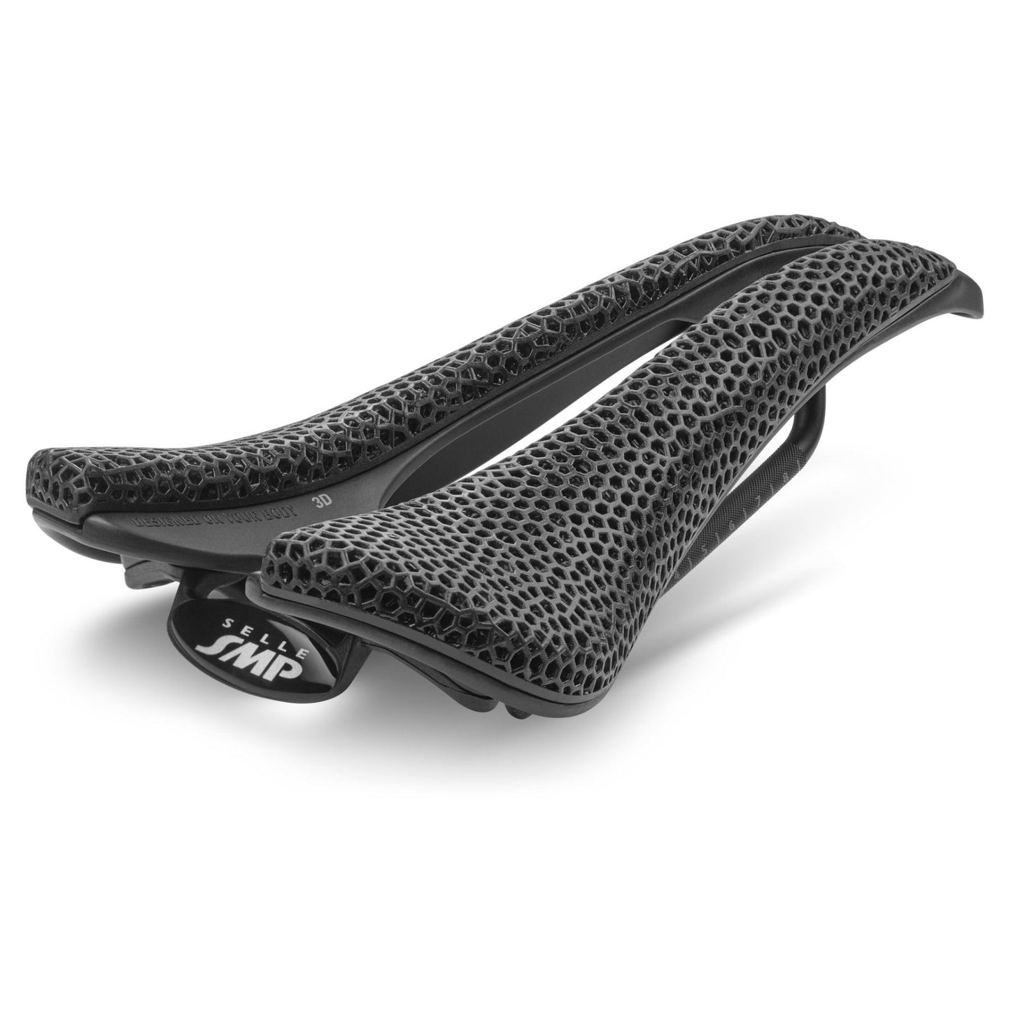 Sillín SMP EVO 3D Rails Acero Inoxidable Negro