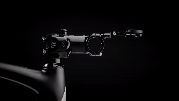Potencia para GPS GARMIN/WAHOO CANE CREEK Negro