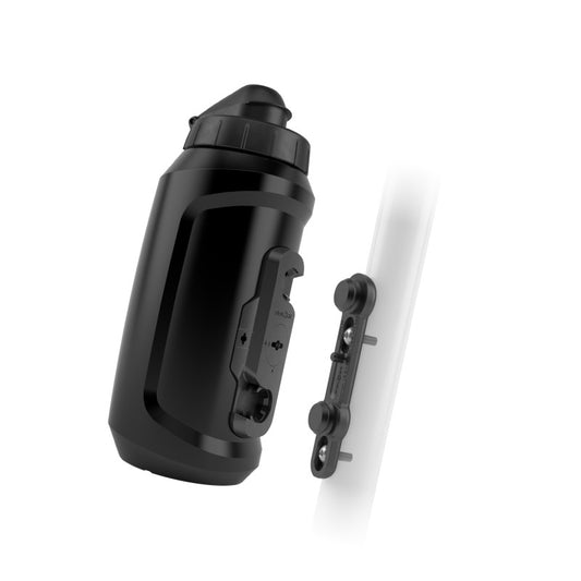 Kit portabidón y portabidón FIDLOCK TWIST COMPACT BIKE BASE 750 ml Negro