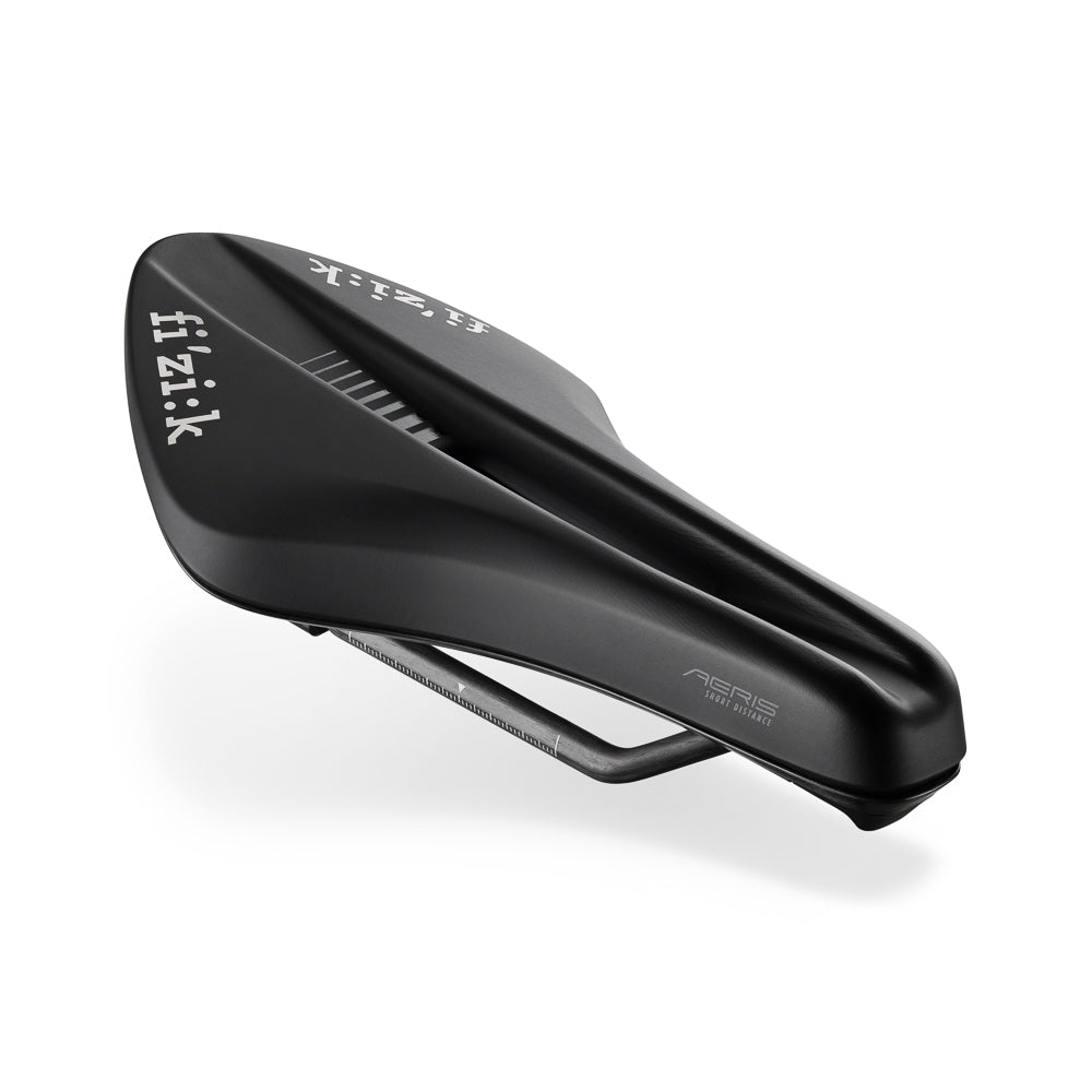 FIZIK TRANSIRO AERIS SD R1 135mm Sillín Carbono Raíles Negro