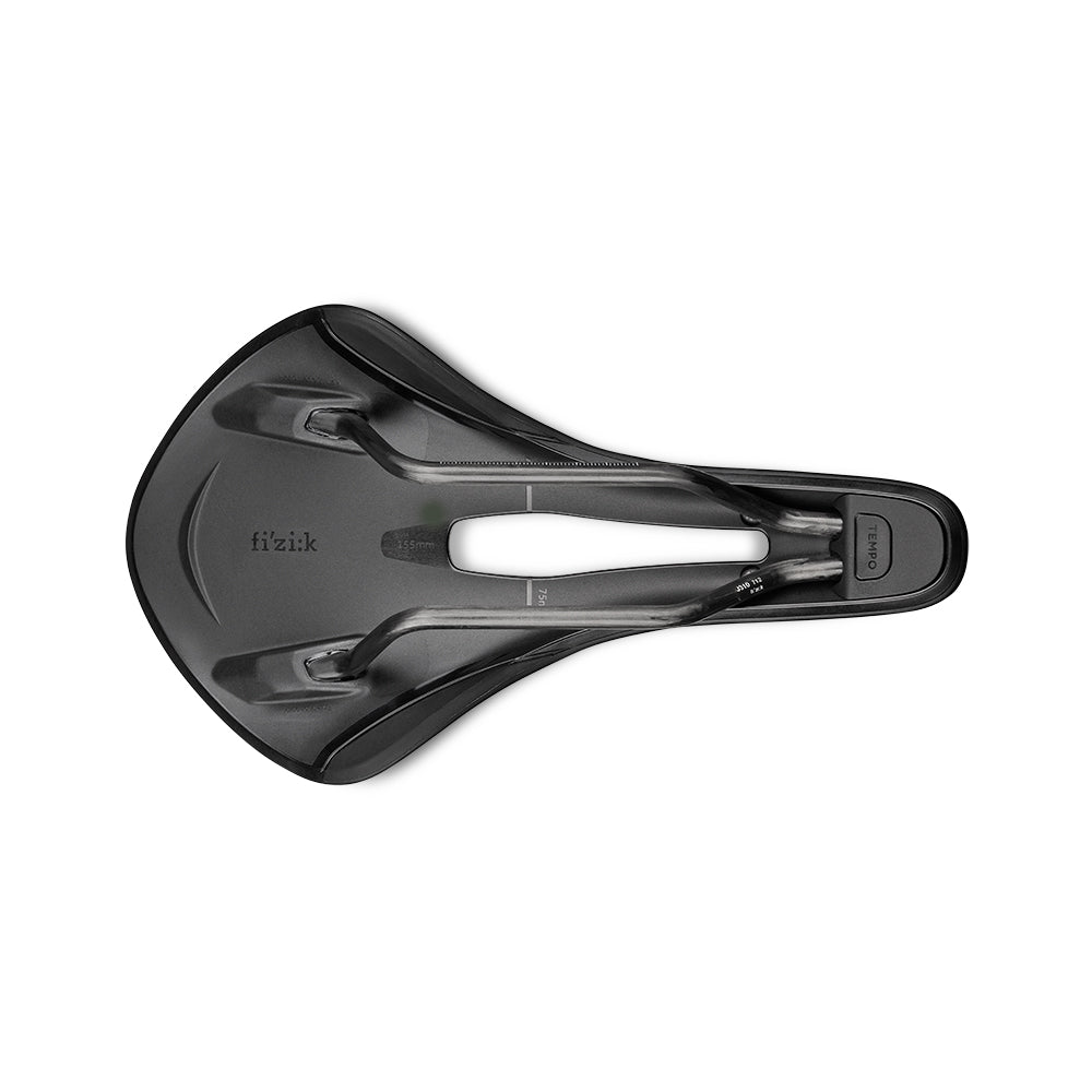 Sillín FIZIK TEMPO ALIANTE R1 155mm Carbon Rails Negro