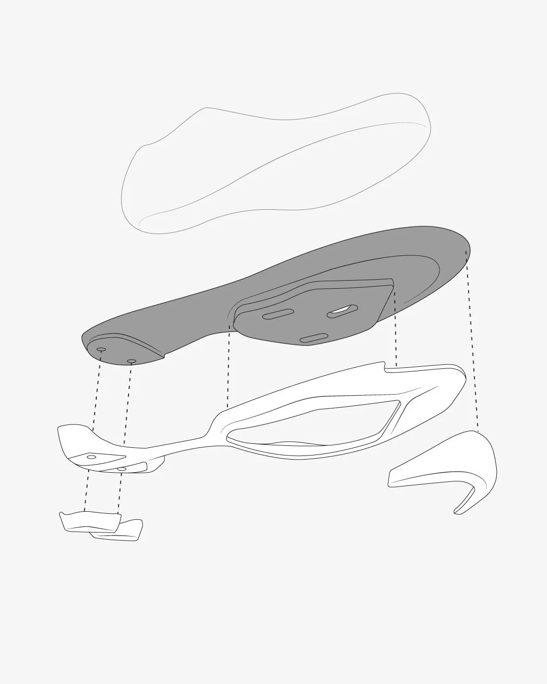 Zapatillas de carretera FIZIK VENTO VEGA CARBON Blancas