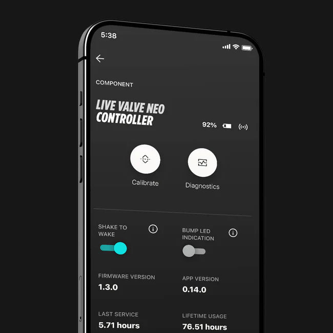 Amortiguador FOX DHX Factory Live Valve Neo Coil