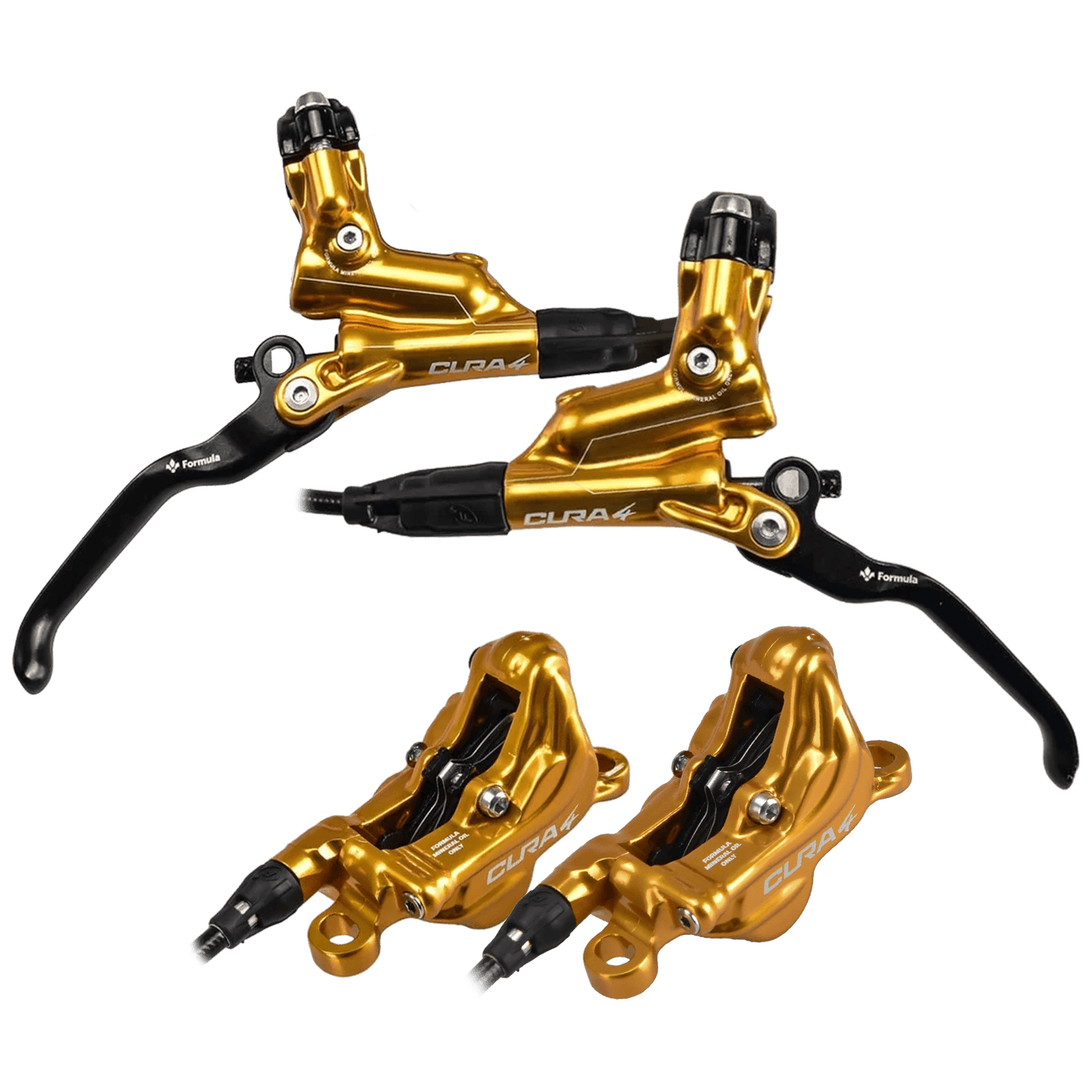 Par de frenos Formula CURA 4 Gold