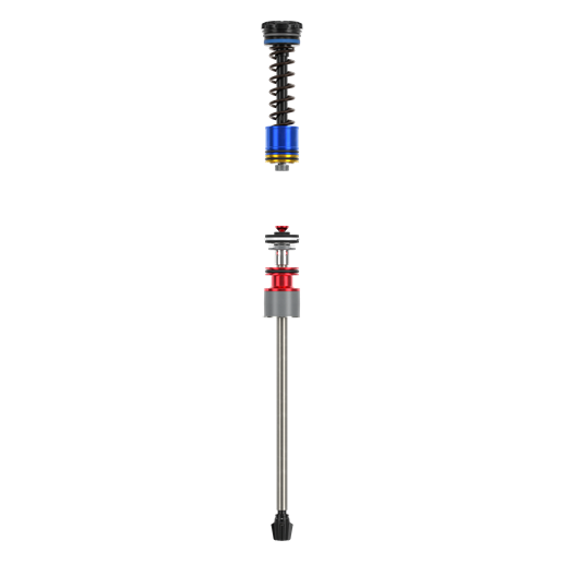 Kit de mejora de pistón para ROCKSHOX Amortiguador Aislador RC 3 Posiciones Horquilla DOMAIN 38MM C1+ (2025+)