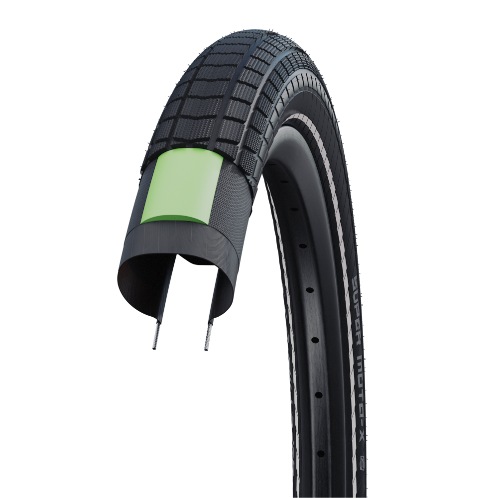 Neumático SCHWALBE SUPER MOTO-X 27.5x2.80 ADDIX DD RaceGuard Tubetype Rigid