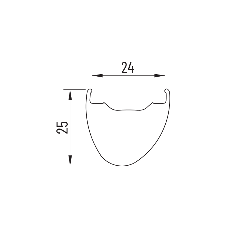 Par de ruedas MICHE GRAFF XL DISC Tubeless Ready (Center Lock)