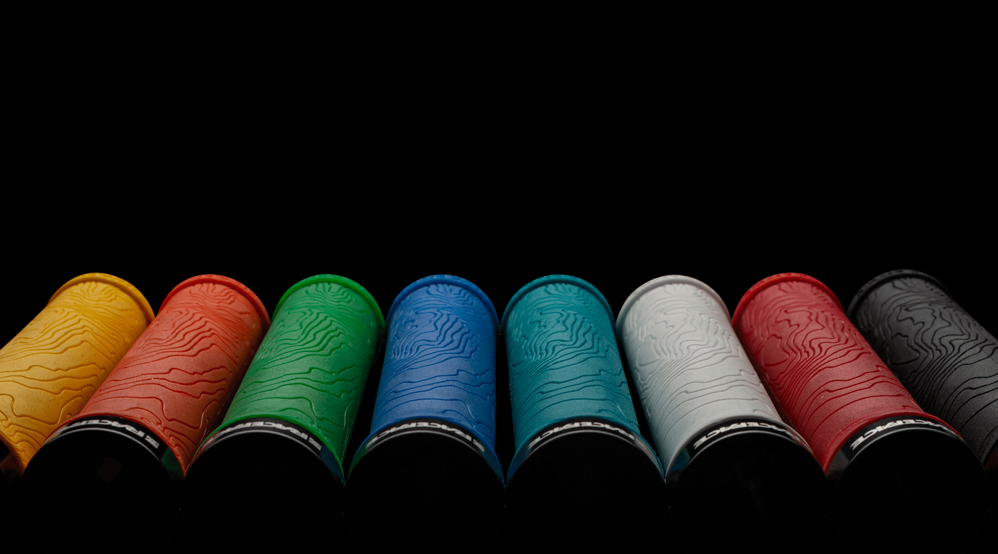 Puños RACE FACE HALF NELSON Lock-On Azul