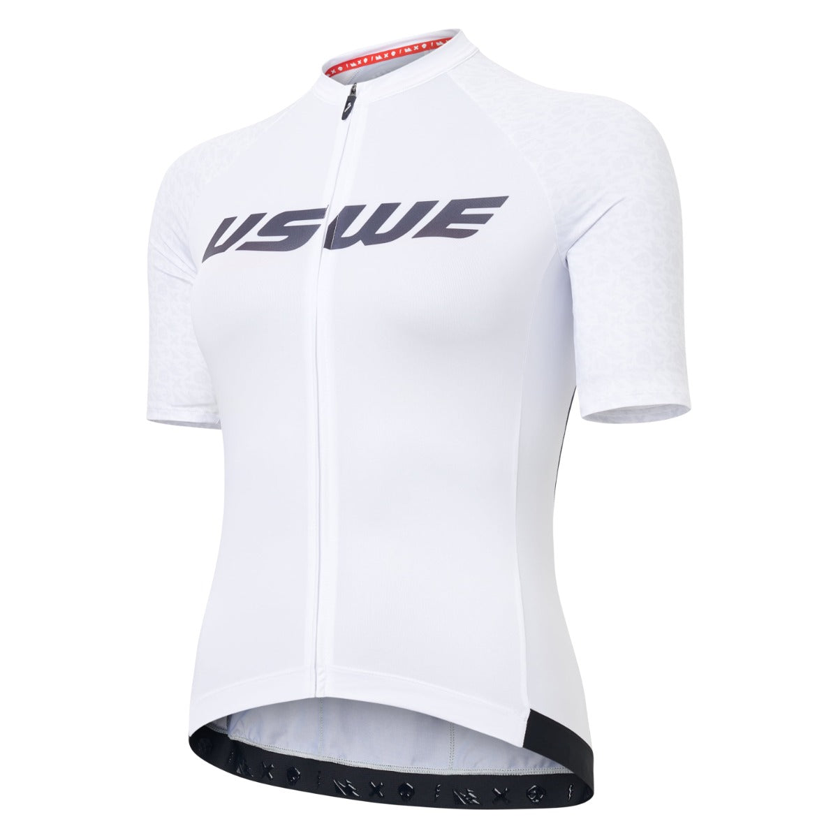 Maillot de manga corta USWE GRUS GRAVEL para mujer Blanco