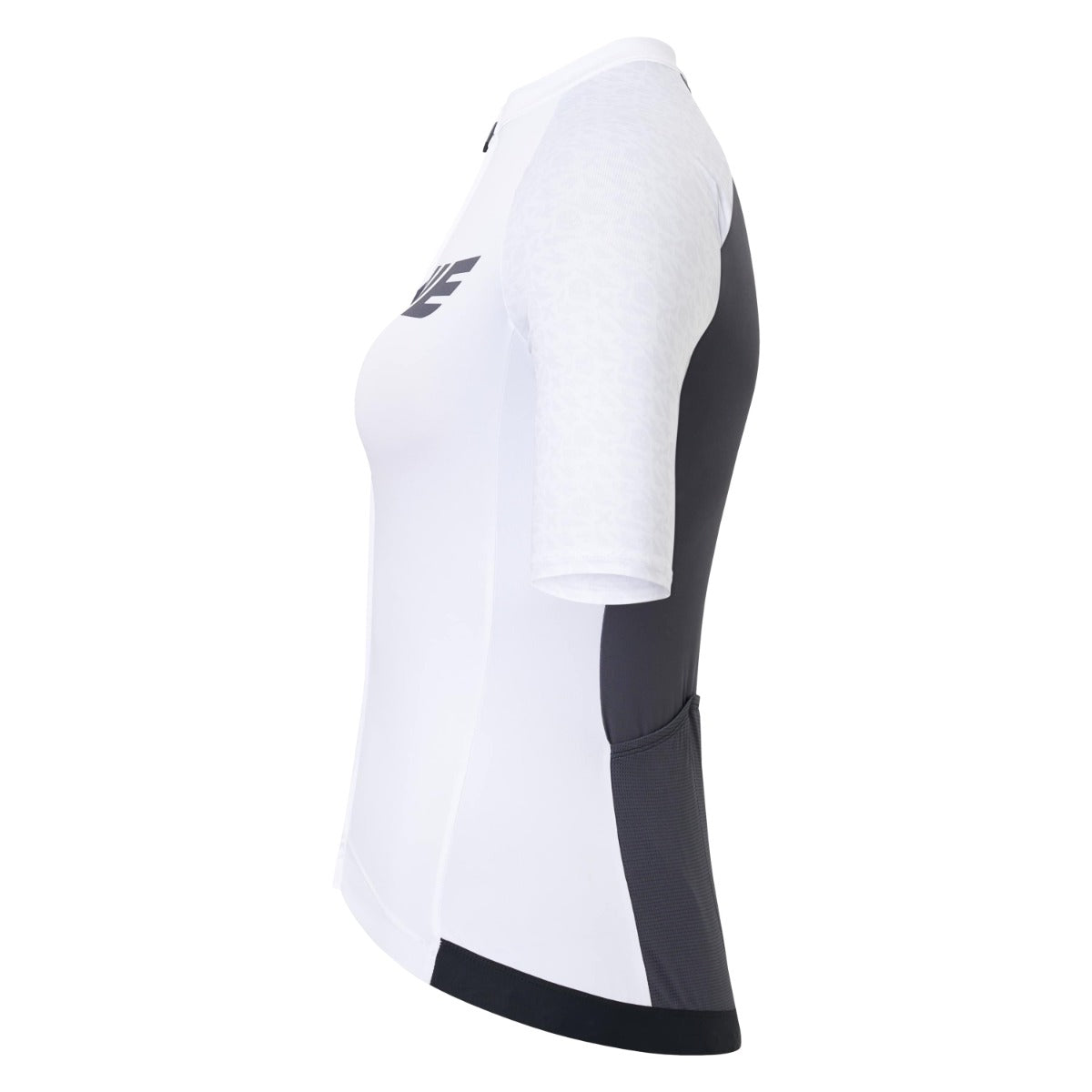 Maillot de manga corta USWE GRUS GRAVEL para mujer Blanco