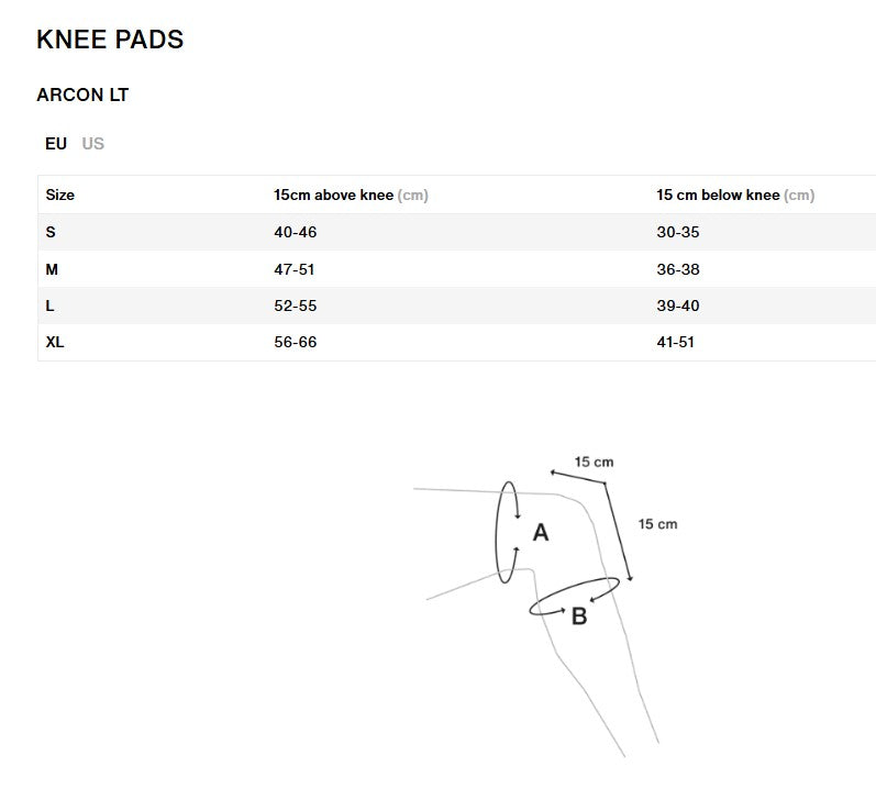 Rodilleras ION ARCON LT Negras