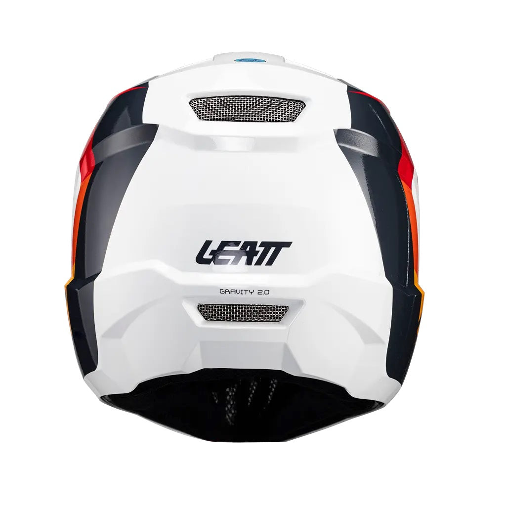 Casco LEATT MTB GRAVITY 2.0 Blanco/Rojo