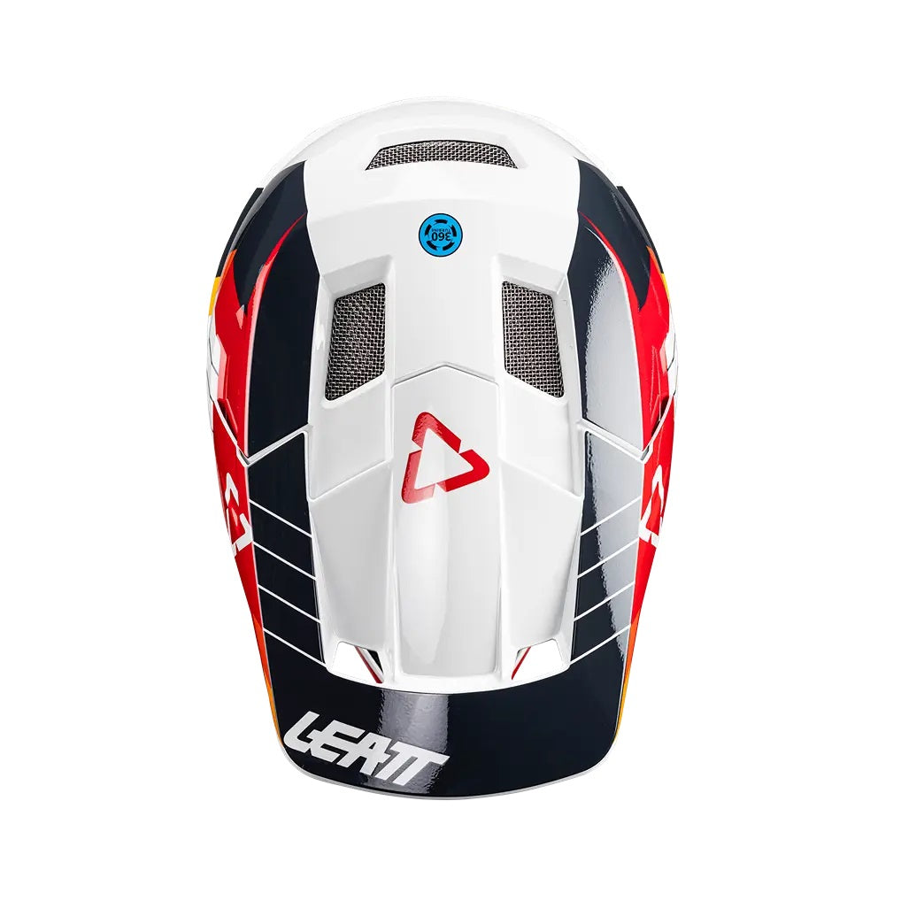 Casco LEATT MTB GRAVITY 2.0 Blanco/Rojo