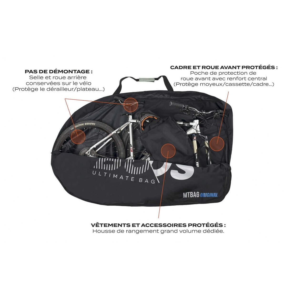 Funda BUDS MTBAG ORIGINAL Negro
