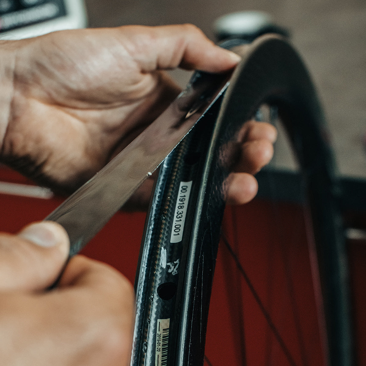fondo de llanta tubeless hutchinson