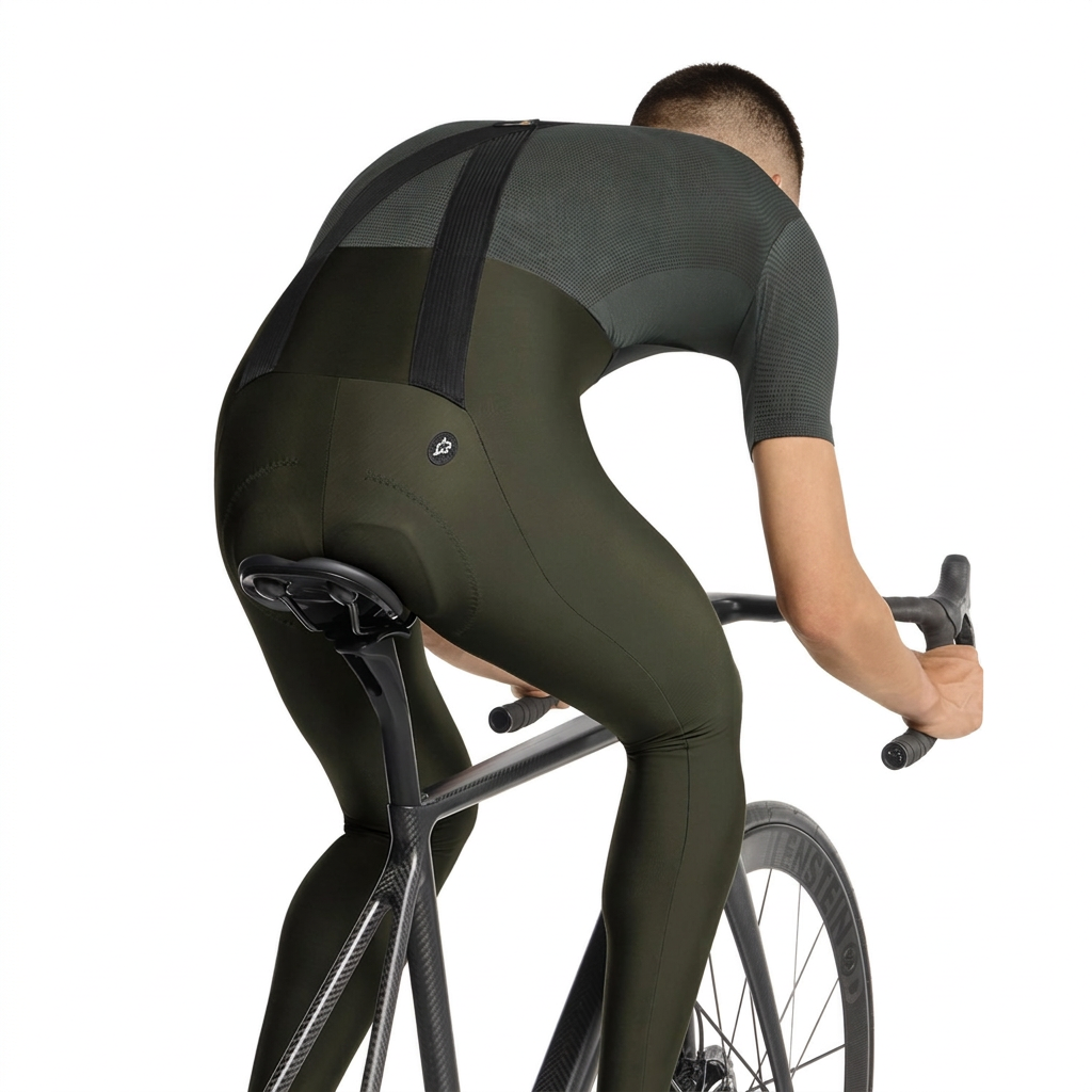 Culote Largo con Tirantes ASSOS MILLE GT SPRING FALL S11 Deep Green
