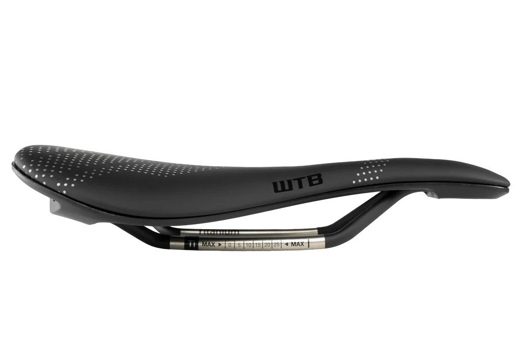 Sillin WTB GRAVELIER 140mm CRMO Rails Negro