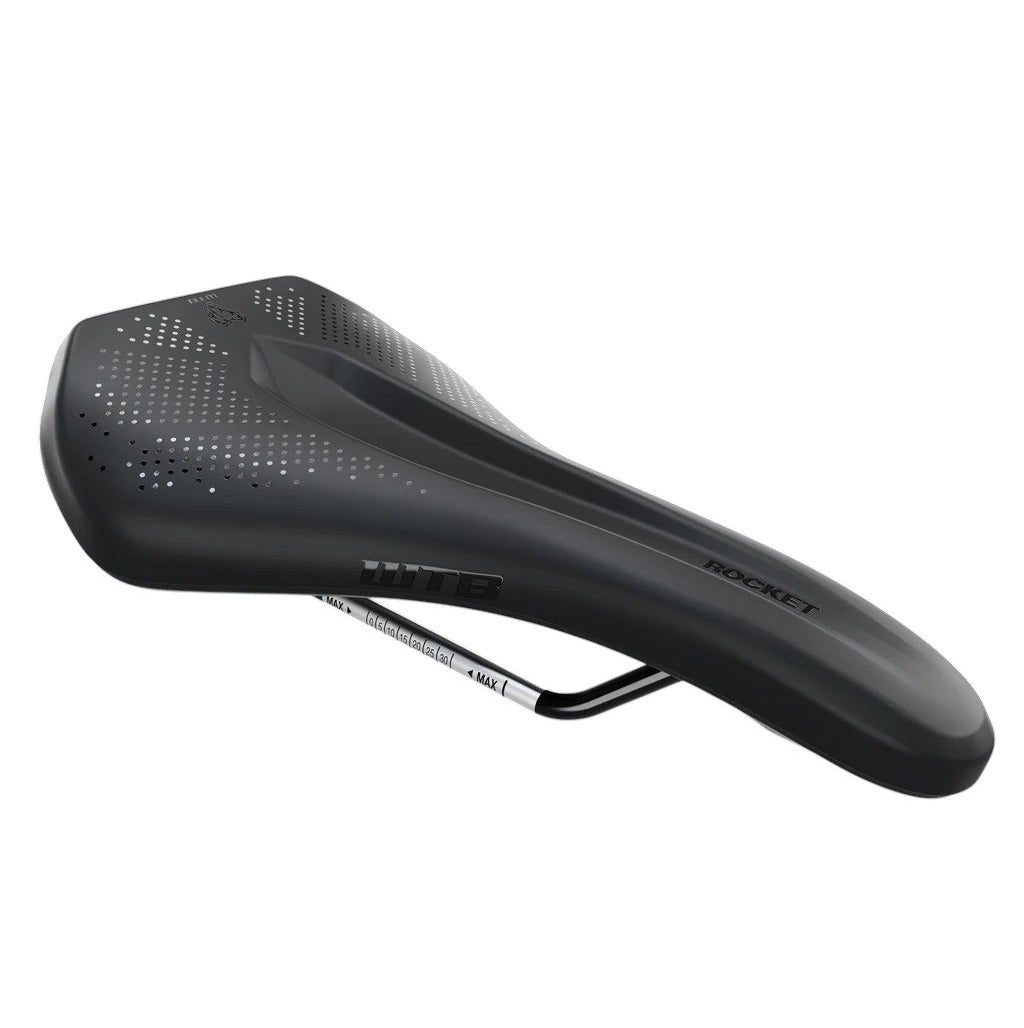 Sillin WTB ROCKET 145mm Railes Acero Inoxidable Negro