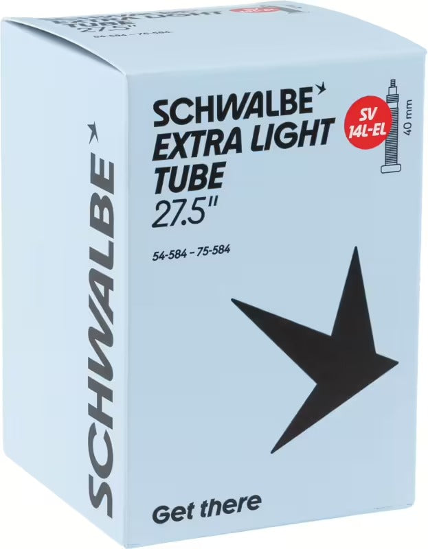 Cámara de aire SCHWALBE EXTRA LIGHT SV 14L 27,5/29 x 2,10/3 Presta 40 mm