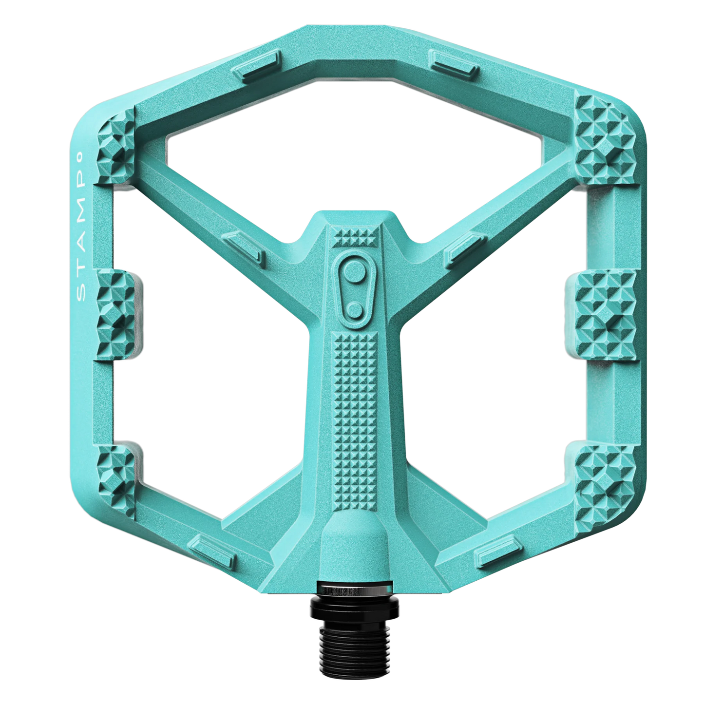 Pedales planos CRANKBROTHERS STAMP 0 Grande Turquesa