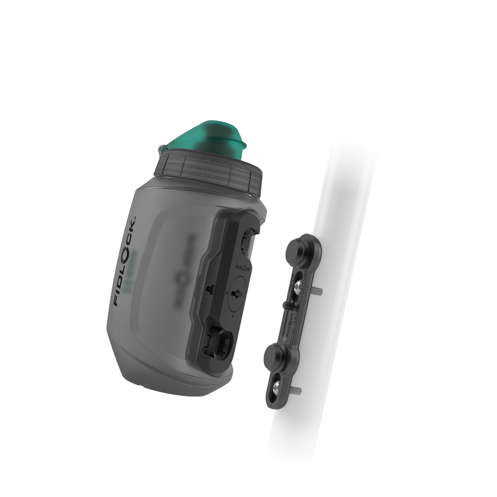Kit portabidón y portabidón FIDLOCK TWIST BASE BICICLETA 550 ml Antibacteriano