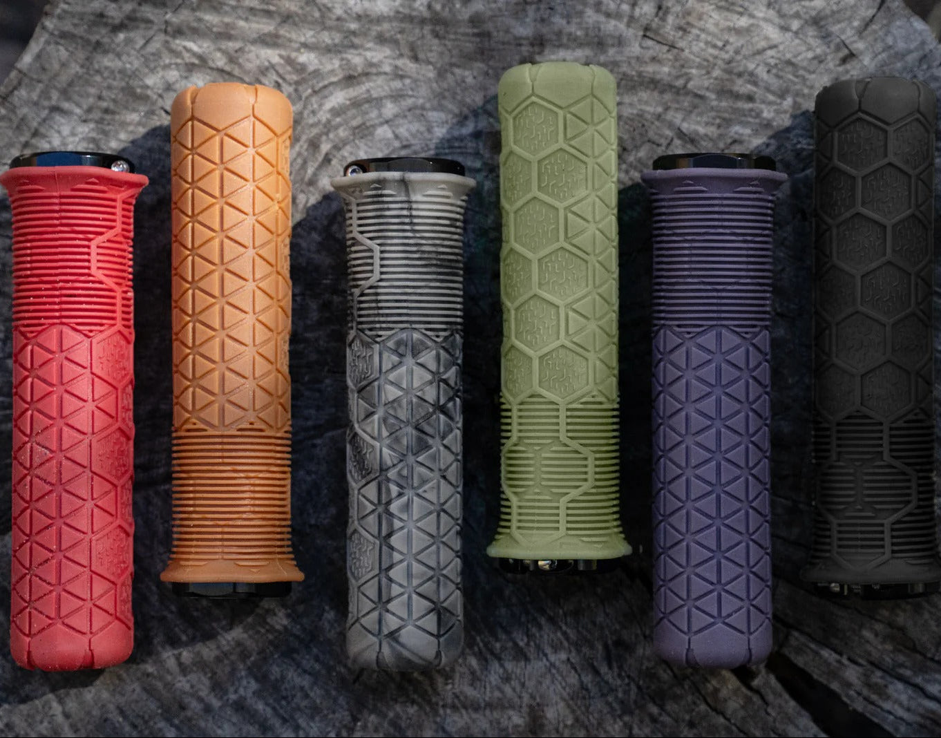 Puños ENVE FRACTAL Lock-On Trail Green