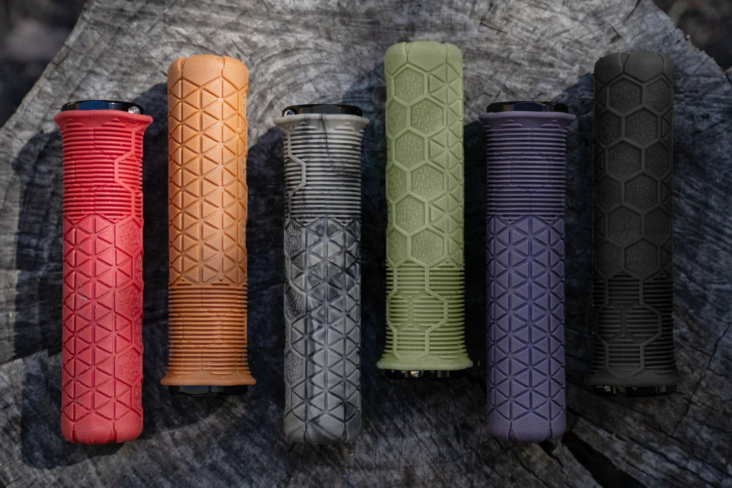 Puños ENVE FRACTAL Lock-On Trail Violeta