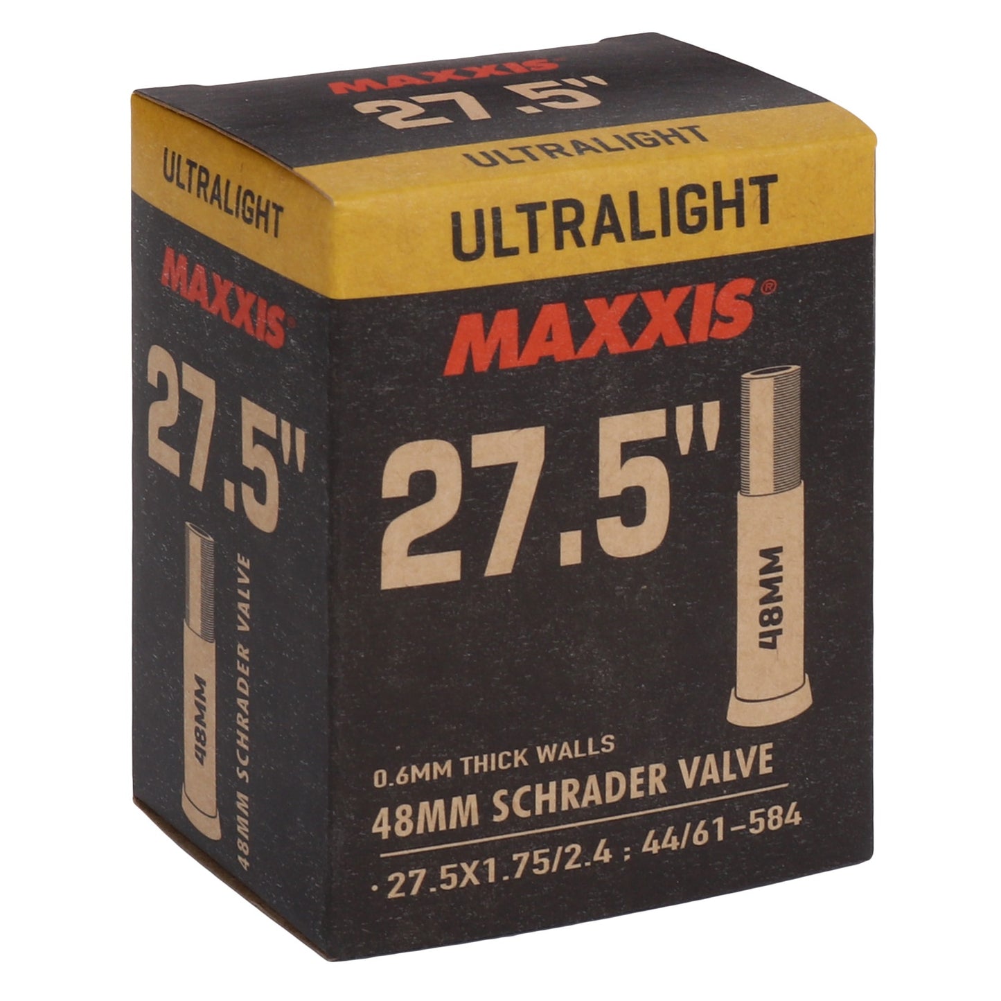 Cámara de aire MAXXIS ULTRALIGHT 27.5x1.75/2.4 Schrader