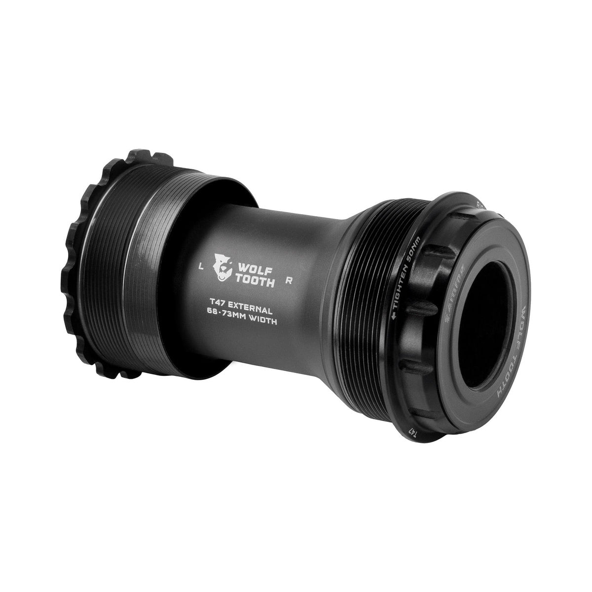Pedalier WOLFTOOTH T47 TREK Asimétrico 30mm