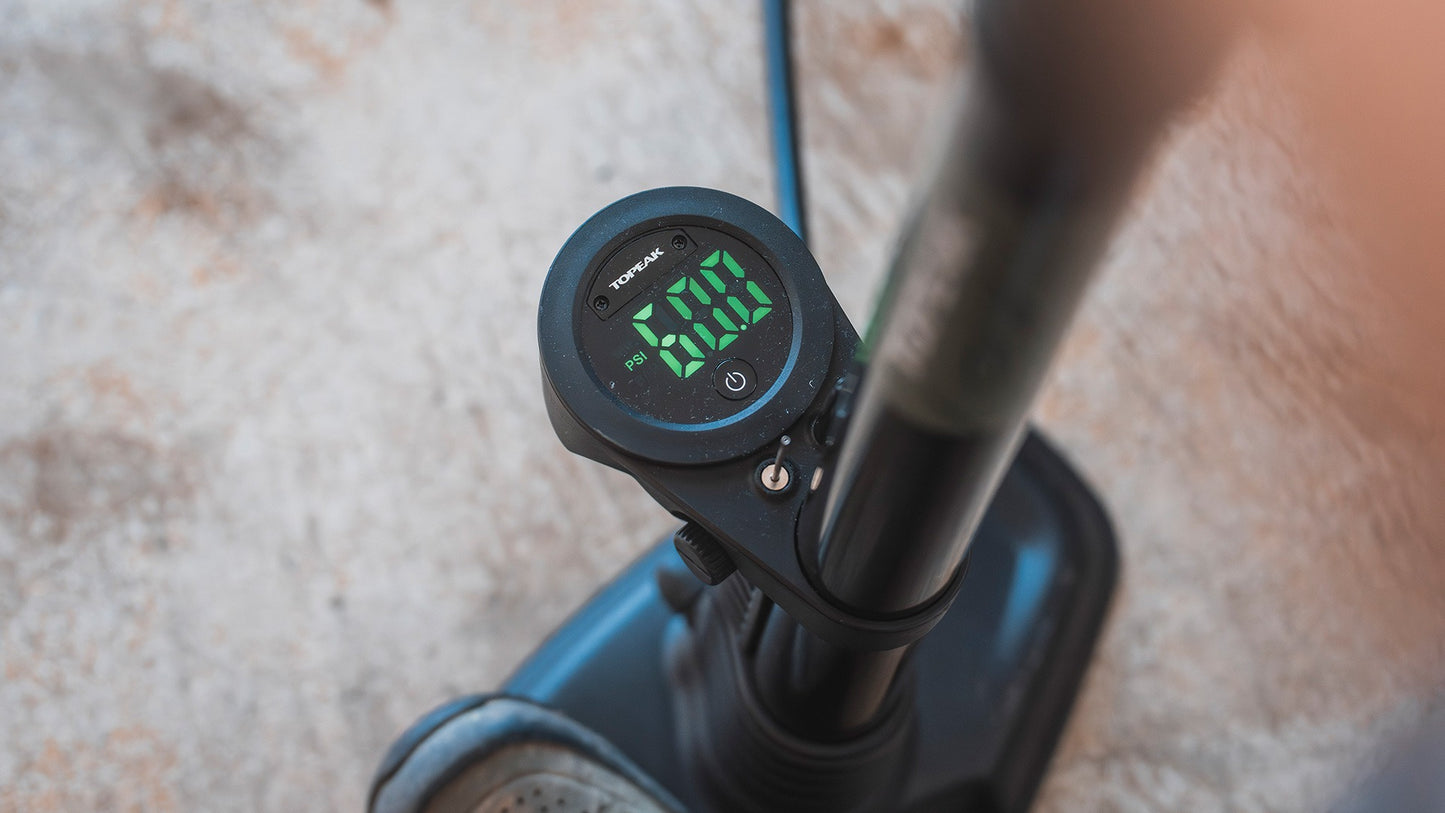 Bomba de pie TOPEAK JOEBLOW MOUNTAIN X DIGITAL