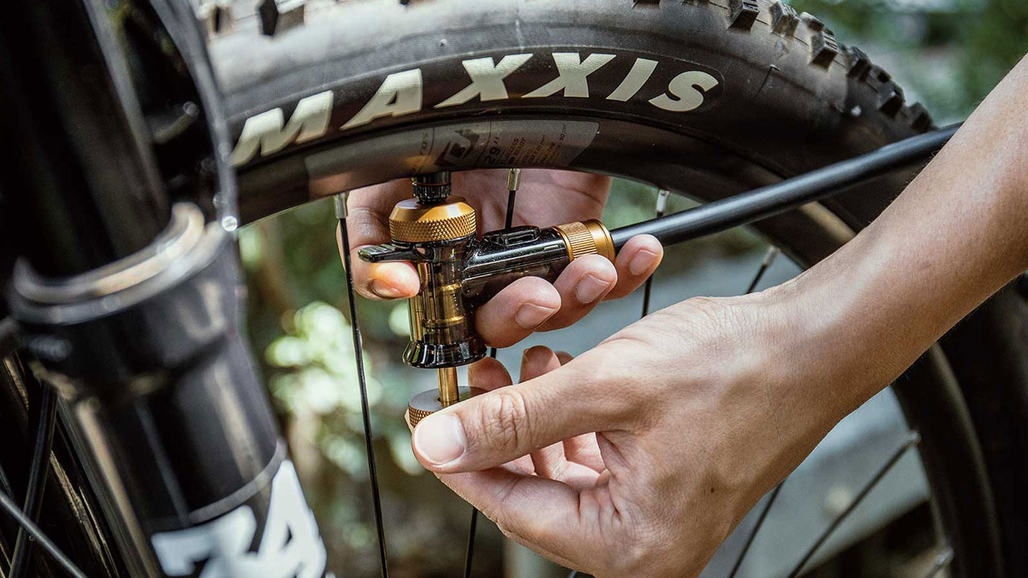 Bomba de pie TOPEAK JOEBLOW TUBI 2STAGE